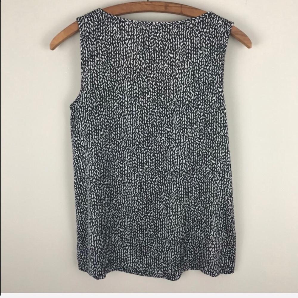 LOFT | Ruffle Neck Shell Tank - Picture 3 of 3